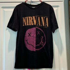 Old Navy Nirvana Tee. NWOT. Large